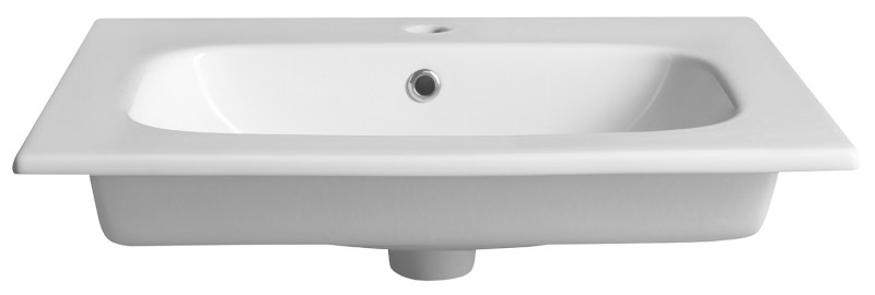 PIEDRA keramické umyvadlo nábytkové 61x46,5cm, bílá 43061