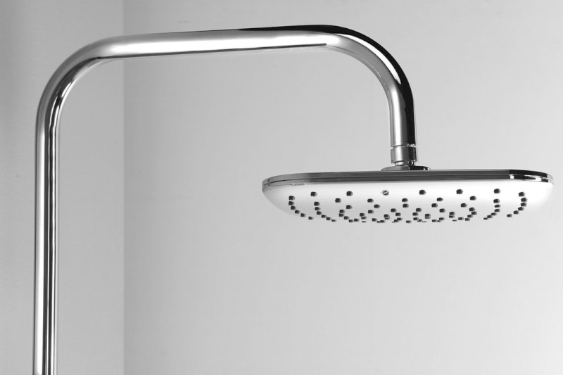 KERA sprchový sloup s napojením na baterii, chrom SL430