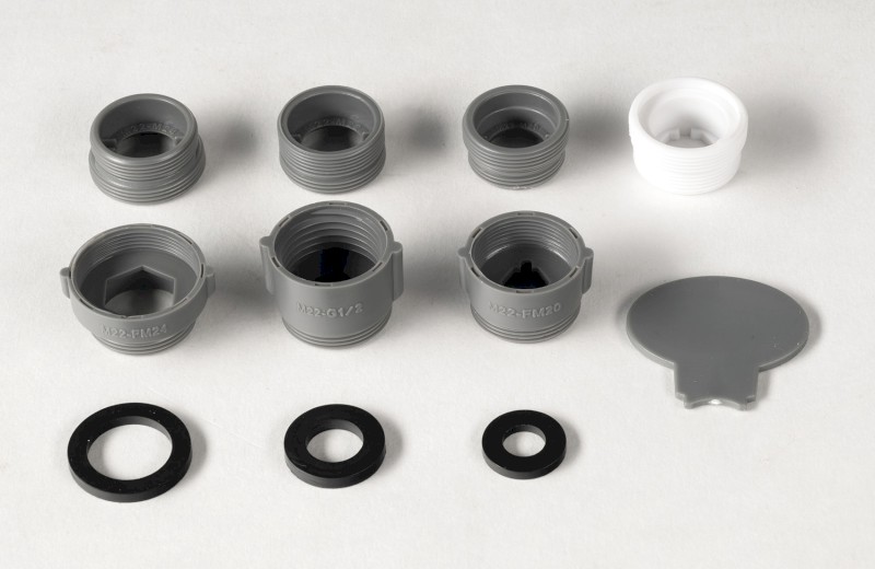 Perlátor s kloubem a přepínačem, vnitřní závit M22x1, vnější závit M24x1, chrom B242