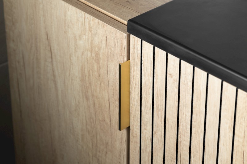 Kovová úchytka, 110/96mm, zlato mat CT096Z