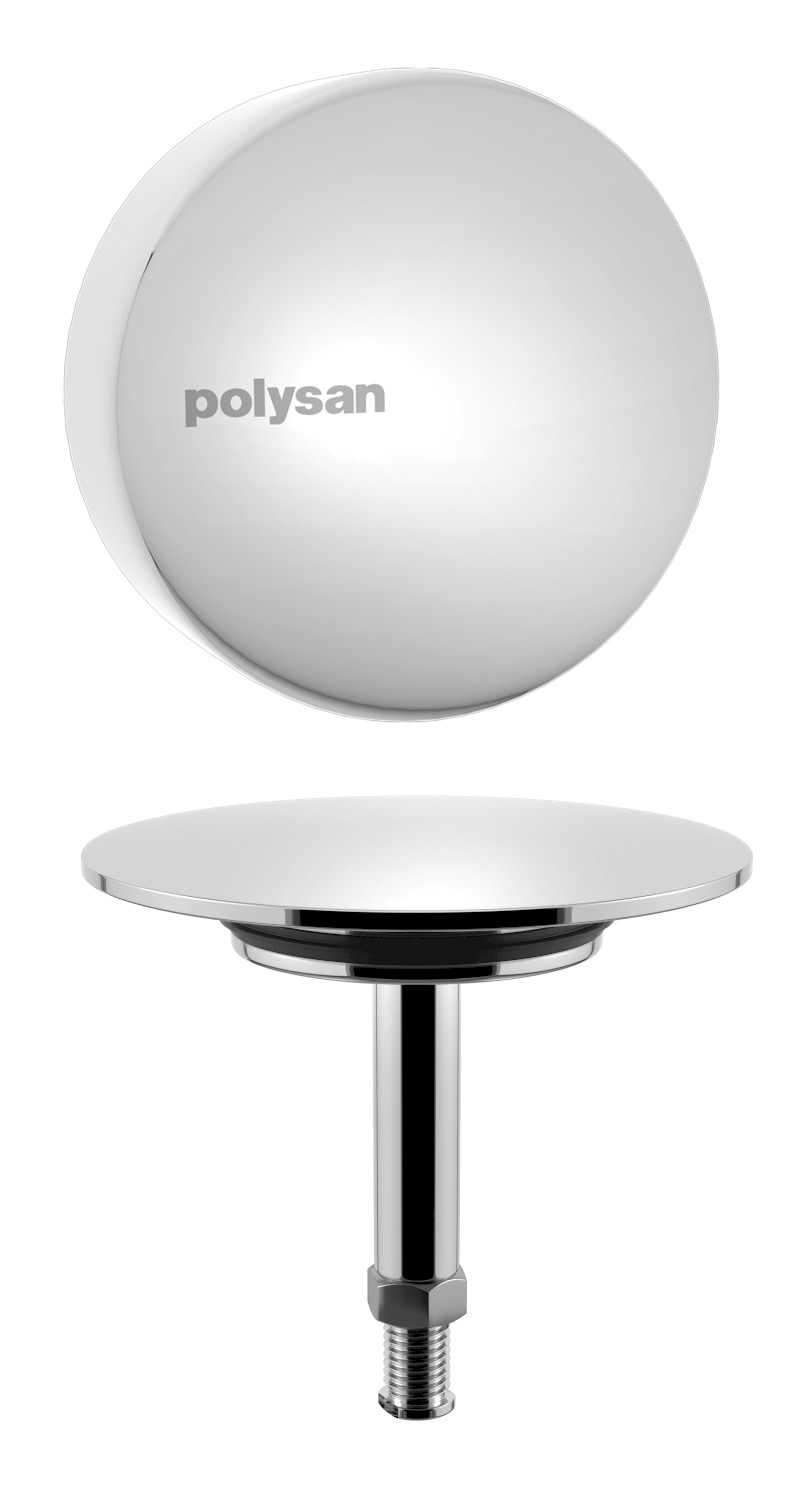 Vrchní sada vanové soupravy, chrom 71891