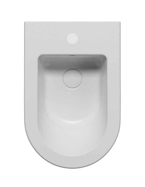 KUBE X bidet závěsný 36x55cm, bílá mat 9465109