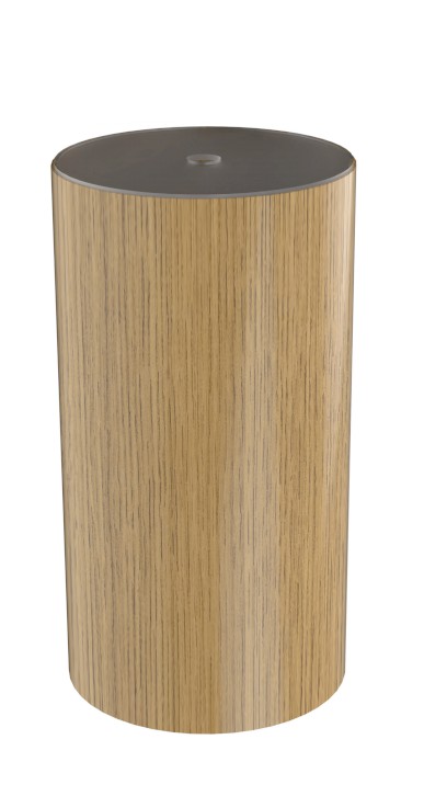 OASIS podstavec pod umyvadlo, LED difuzor, ø 400x745mm, dub alabama AS708-H3331