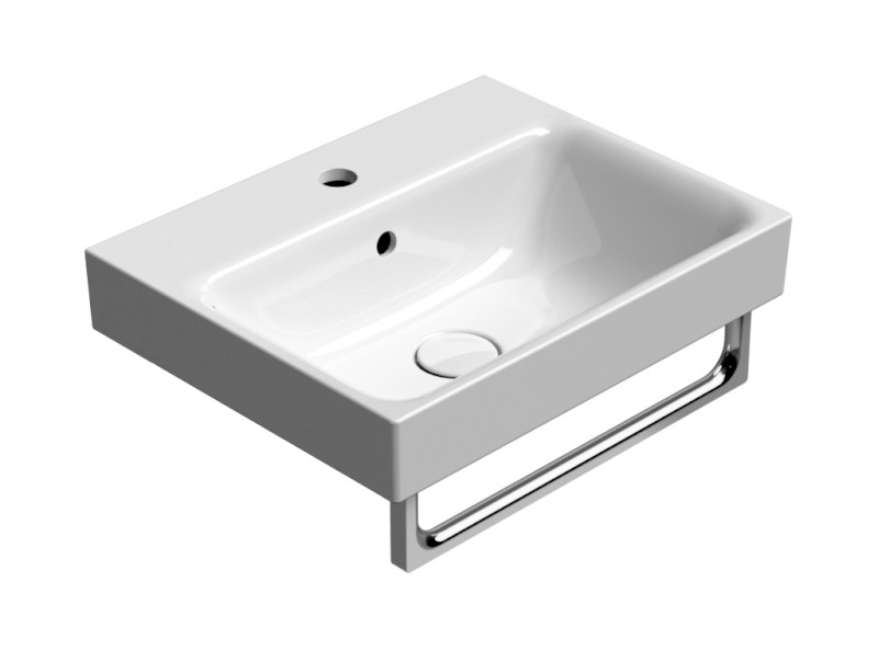 NUBES keramické umyvadlo 50x40cm, bílá ExtraGlaze 9682111