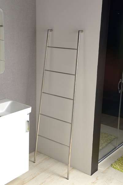 SEGA sušák ručníků na opření 550x1700x70mm, nerez mat SE102