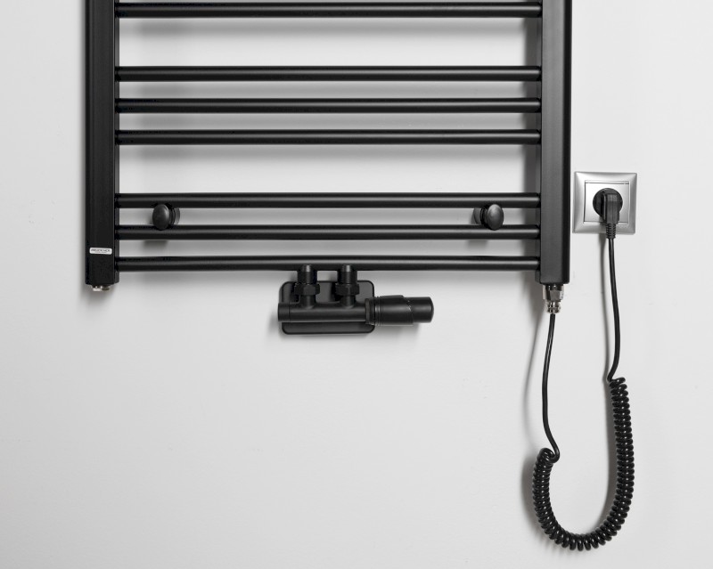 Topná tyč, kroucený kabel/černá, 600 W LT90600B