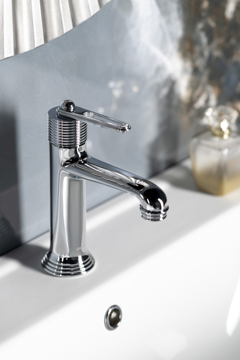 BEBÉ stojánková umyvadlová baterie, chrom BB002