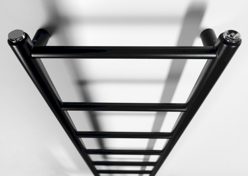 DINA otopné těleso 350x1680mm, černá mat IR378TB