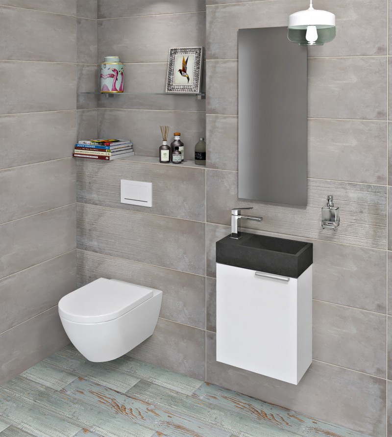 LATUS X umyvadlová skříňka 39,4x50x22cm, bílá LT110-3030