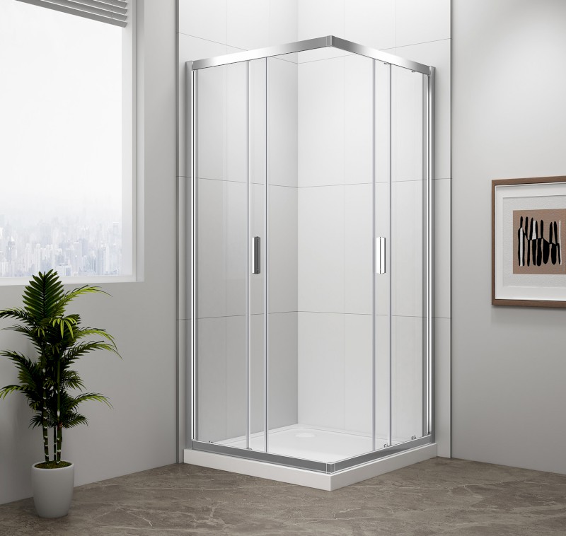 EASY obdélníková sprchová zástěna 900x800mm, čiré sklo EL5315