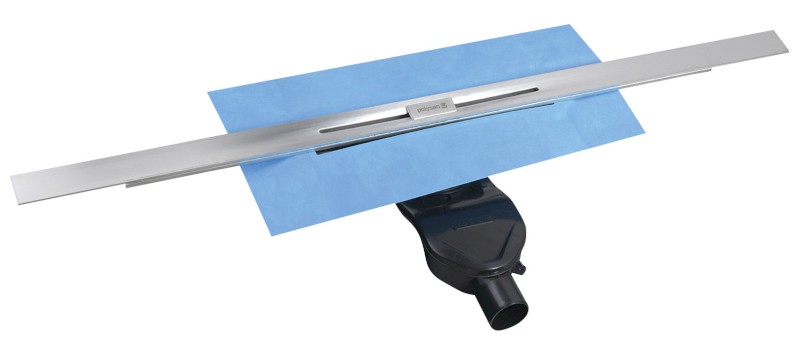 SLIM RIVER nerezový podlahový žlab s roštem, L.400-1000, DN50 RV100