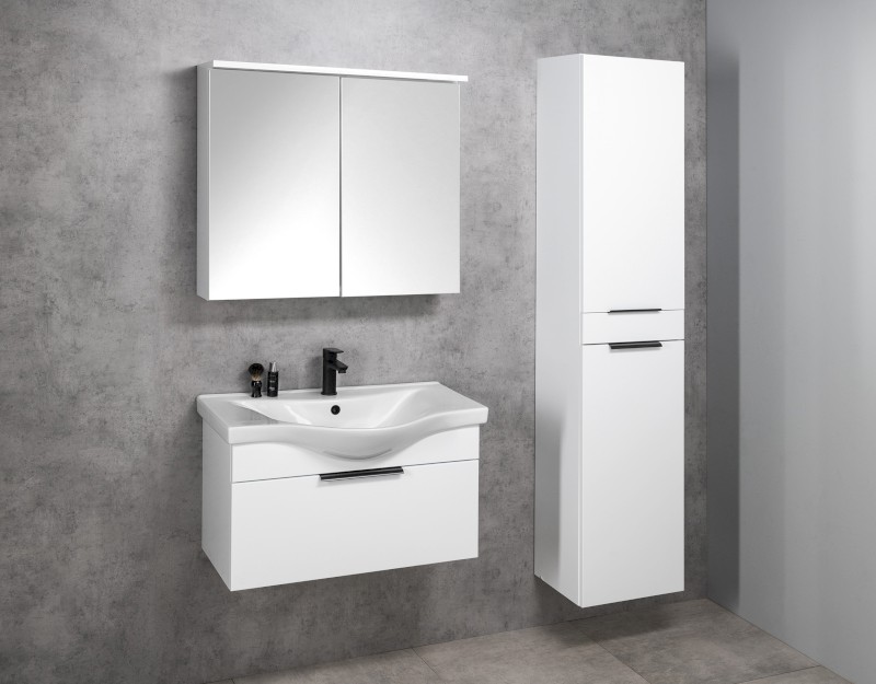 AKIRA umyvadlová skříňka 74,5x42x34cm, bílá AK280