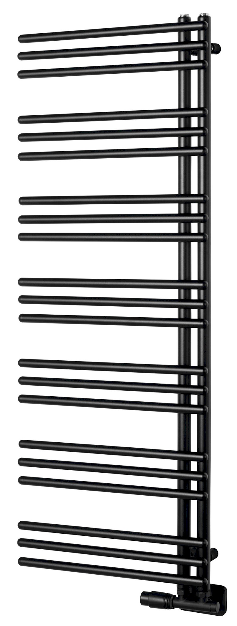 POSEIDON otopné těleso 550x1340mm, černá mat PS513B