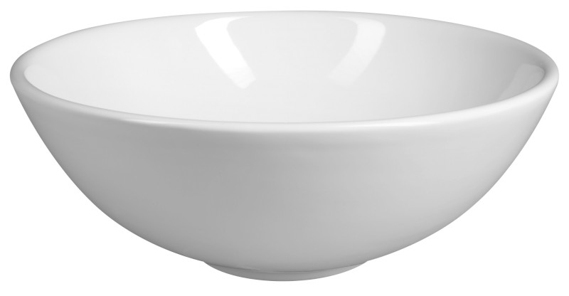 Keramické umyvadlo na desku, Ø 40cm, bílá 40155