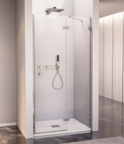 FORTIS EDGE sprchové dveře do niky 1000mm, čiré sklo, pravé FL1610R