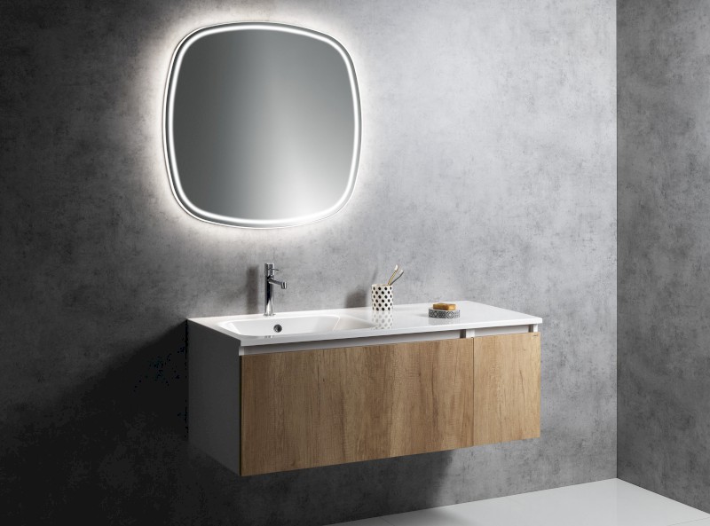 BUTO zrcadlo s LED osvětlením 80x80cm BU080