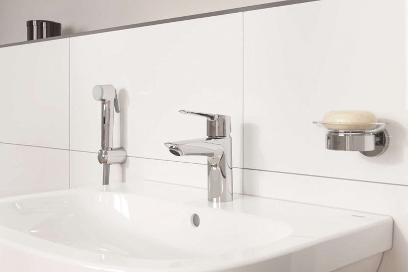 QuickFix Start Umyvadlová baterie s bidetovou sprškou, chrom GROHE 23123003