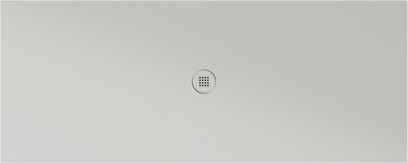 Keramická sprchová vanička, obdélník 200x80x2cm, cenere mat 46200817