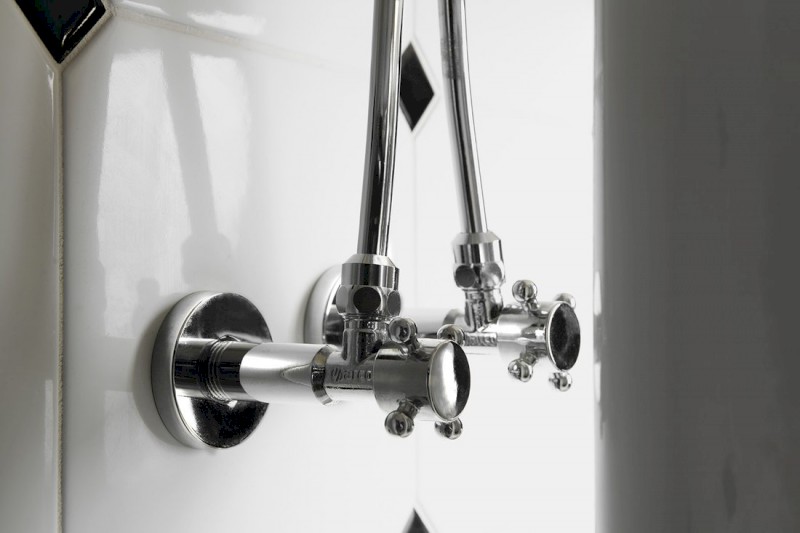 Pevná připojovací trubka 10mm-M10x1, 60 cm, chrom TUB61