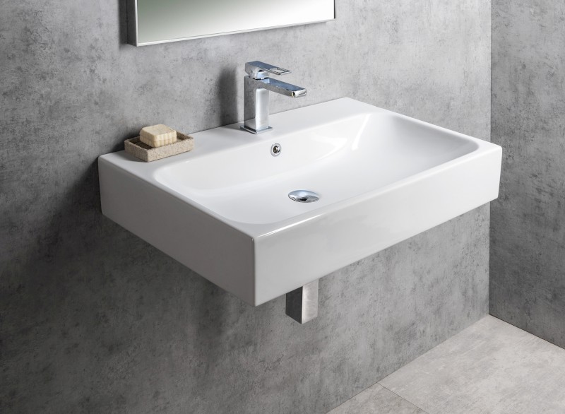 TORIDI keramické umyvadlo 76x46,5cm, bílá TU0226