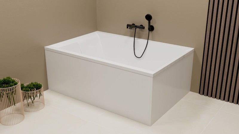 UNIVERSAL rohový panel 180x120x64cm, L/R 35356