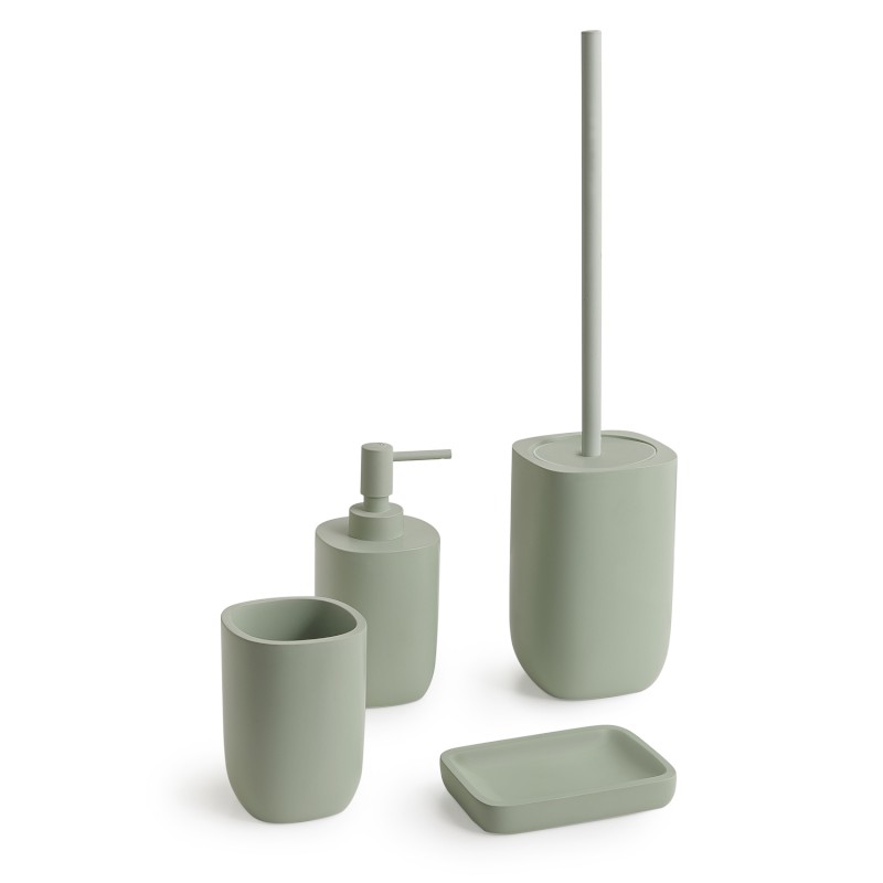 YLENIA sklenka na postavení, zelená YL9807