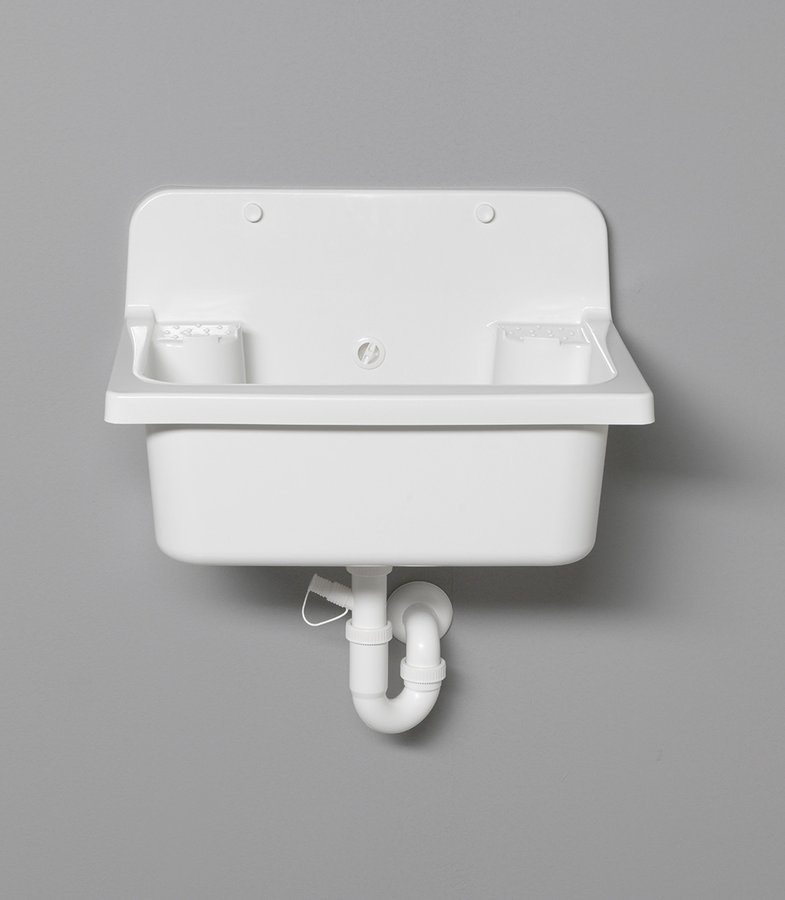 Závěsná výlevka 55x37cm, plast, bílá PI5052