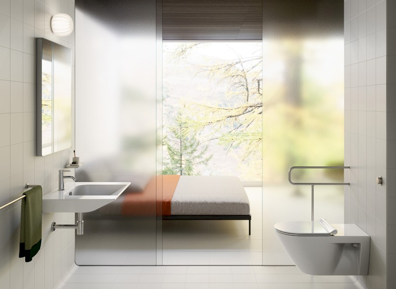 COMMUNITY závěsná WC mísa, Swirlflush, 36x70cm, bílá ExtraGlaze 761511