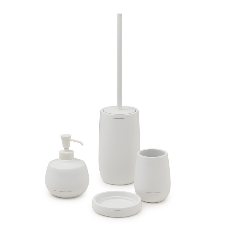 KIRA dávkovač mýdla na postavení, bílá mat KI8002