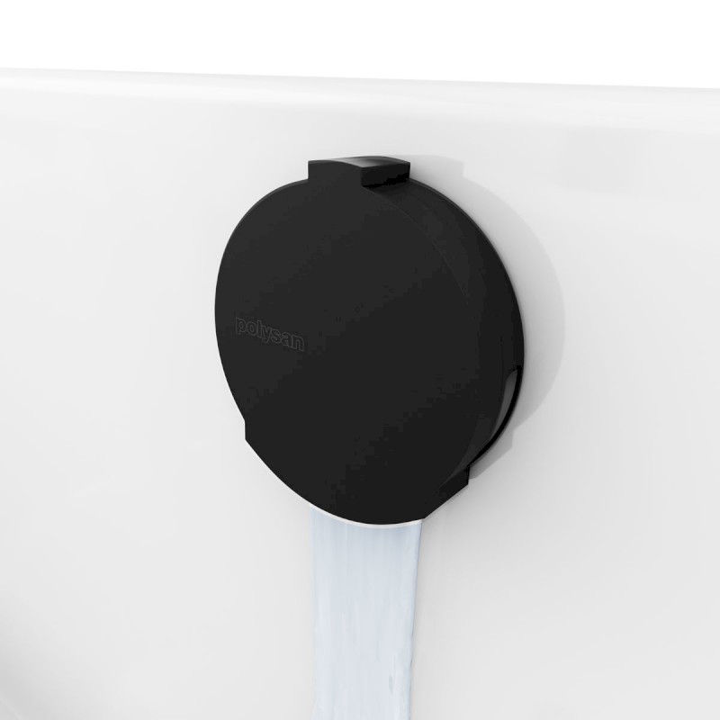 Vanová souprava s napouštěním, bovden, délka 1000mm, zátka 72mm, černá mat 71855.21