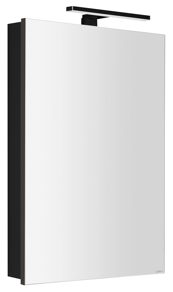 GRETA galerka s LED osvětlením, 50x70x14cm, černá mat GR055-0035