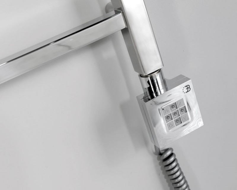 KTX topná tyč s termostatem, 200 W, chrom KTX-C-200