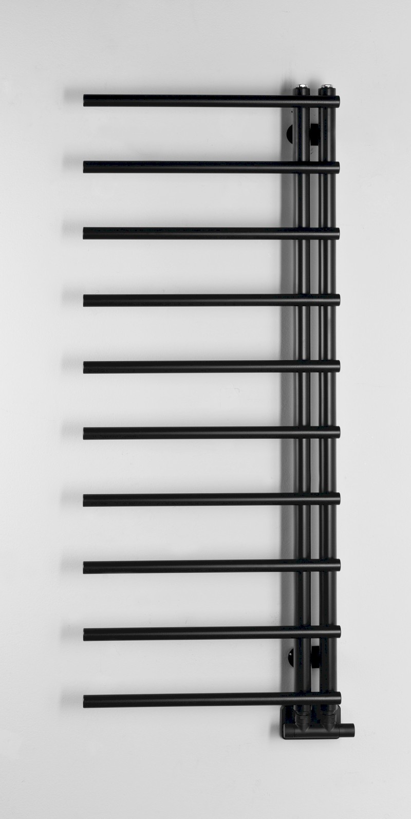 JUSTINA otopné těleso 500x1246 mm, černá mat IR546B