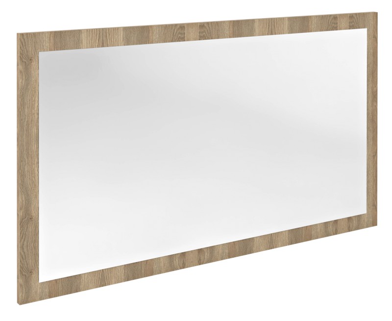 NIROX zrcadlo v rámu 120x70cm, dub texas NX127-2020