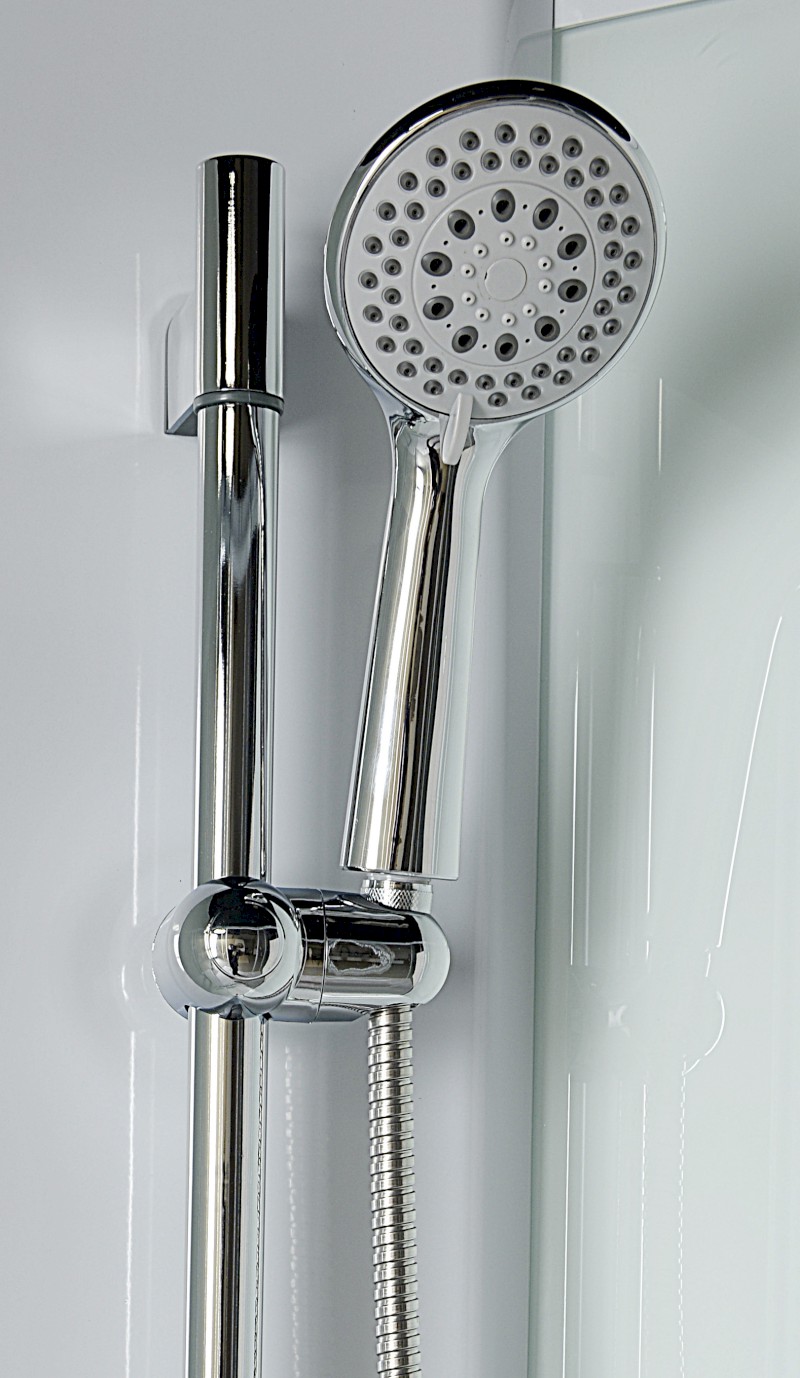 AIGO vanička 900x900 mm, příslušenství, sifon, držák sprchy a sprcha, komponent 1/4 YB93-1