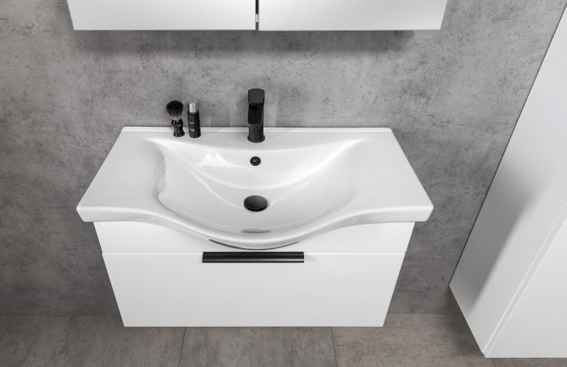 AKIRA umyvadlová skříňka 74,5x42x34cm, bílá AK280