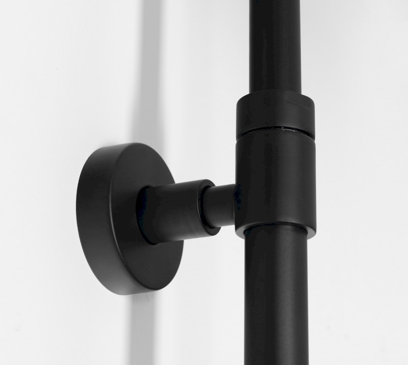 PAX sprchový sloup s pákovou baterií, černá mat XA139/15