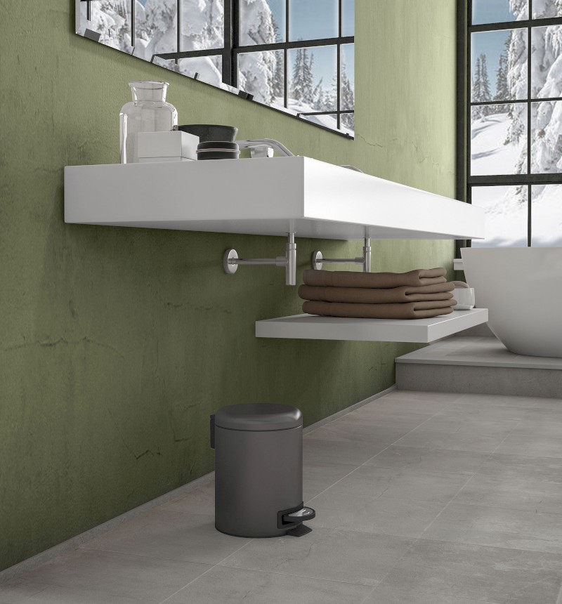 POTTY odpadkový koš 3l, Soft Close, gun metal 320981