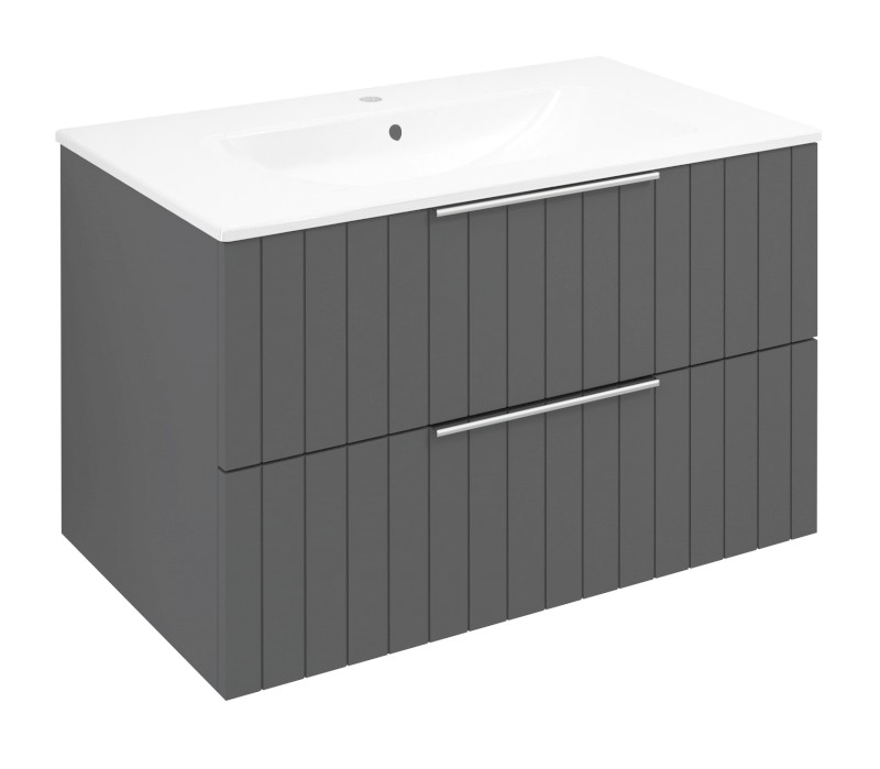 CIRASA STRIP umyvadlová skříňka 79,8x52x46cm, carina CR801-4141S