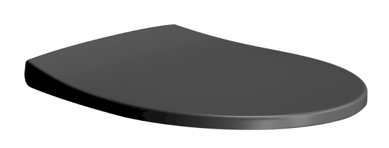 MODO WC sedátko, Soft Close, Quick Release, černá mat/chrom MS98C26