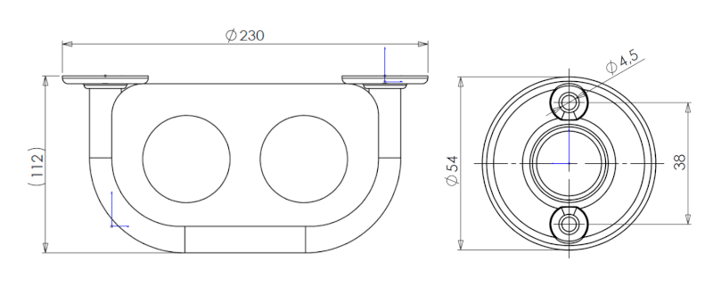 WHITE LINE držák kelímků, bílá 8007