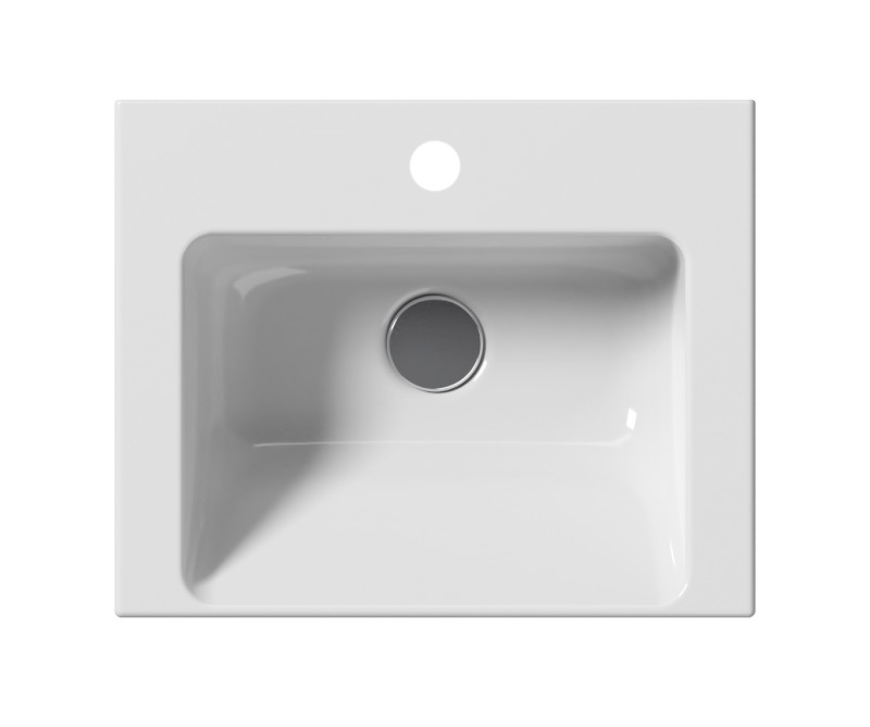 NORM keramické umývátko 42x34cm, bílá ExtraGlaze 8685111