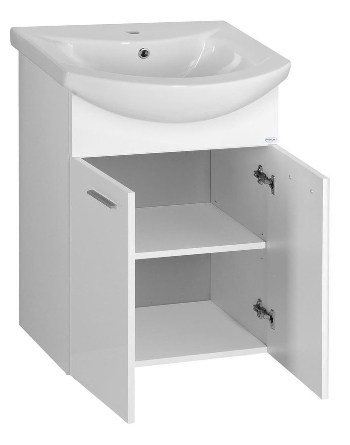 ZOJA umyvadlová skříňka 50,5x74x30cm, bílá 51055A