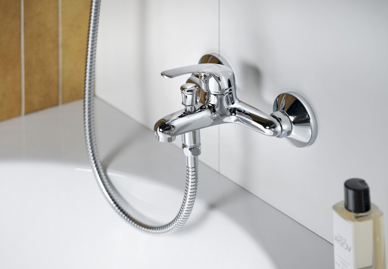 AQUALINE 35 nástěnná vanová baterie, chrom 52118