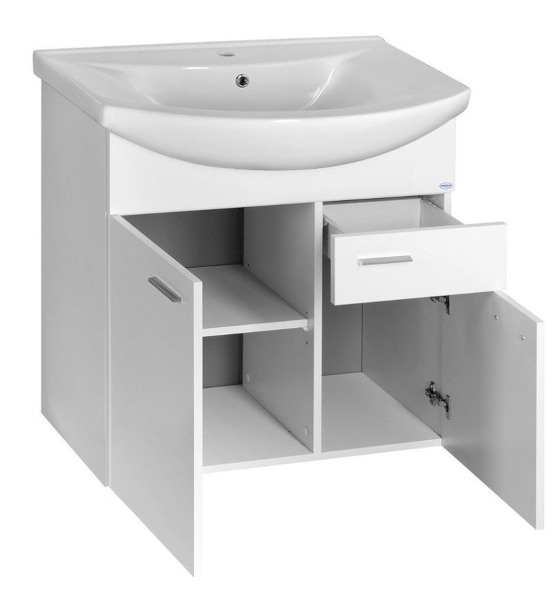 ZOJA umyvadlová skříňka 71,5x74x34cm, bílá 51075A