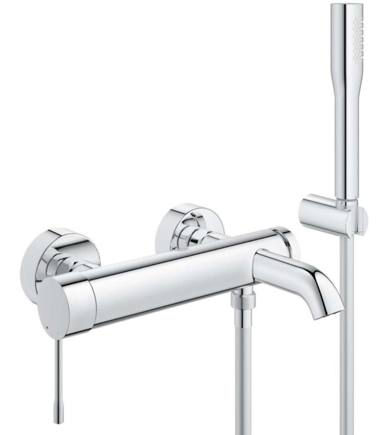 Essence Vanová baterie s příslušenstvím, chrom GROHE 33628001