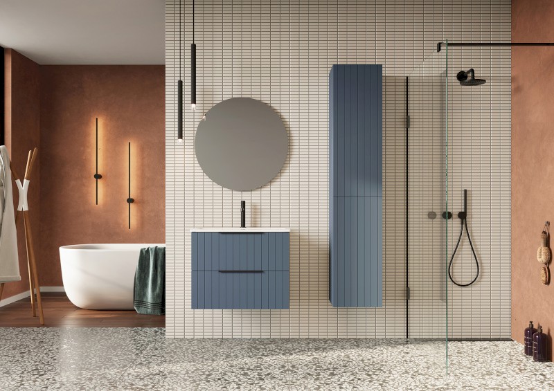 ESPACE STRIP skříňka 35x172x32cm, 2x dvířka, levá/pravá, siena ESC230-4242S