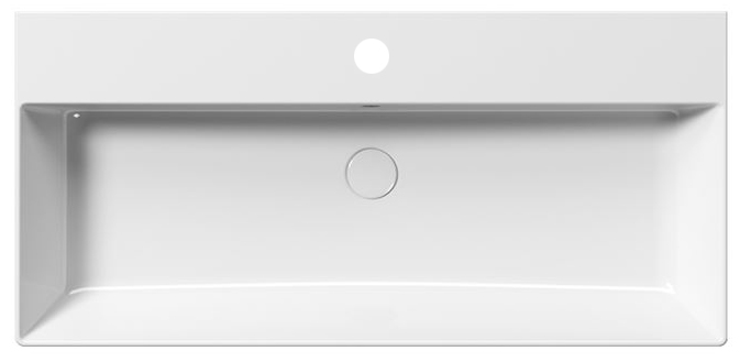 KUBE X keramické umyvadlo 100x47cm, bílá ExtraGlaze 9423111