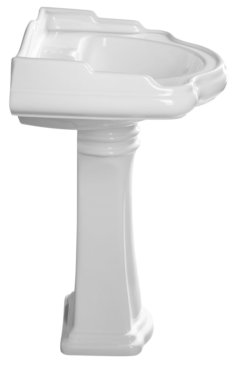 RETRO keramické umyvadlo 73x54cm, bílá 104701