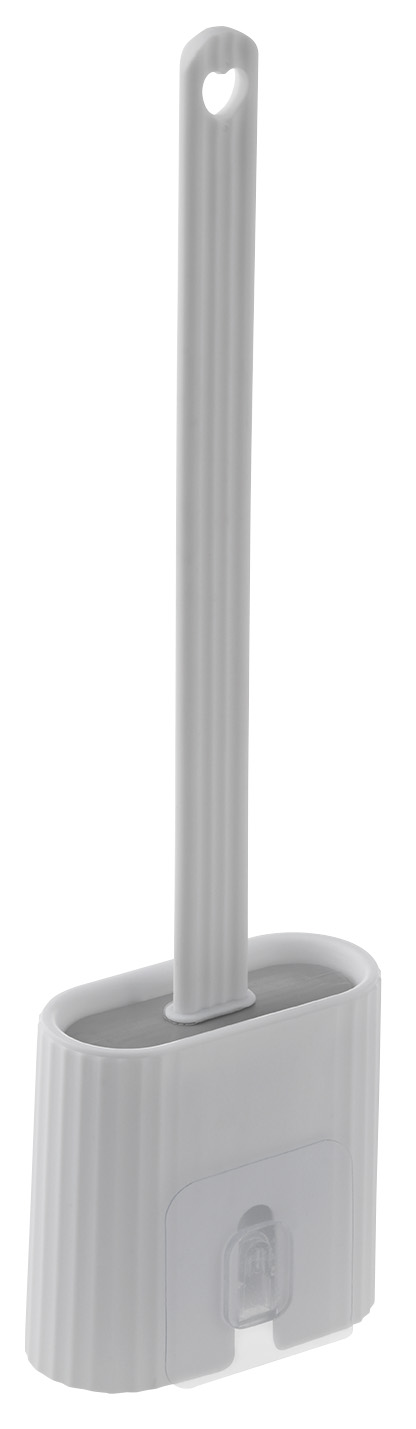 WC silikonová štětka závěsná/na postavení, bílá TF010